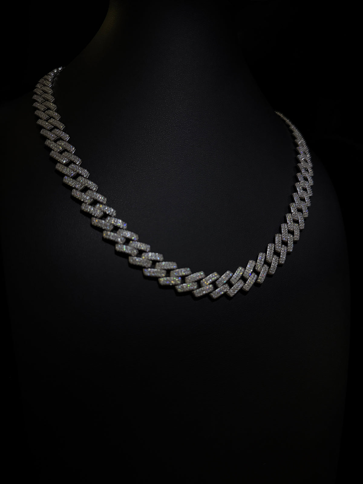 12MM ICED CUBAN LINK CHAIN – 20”