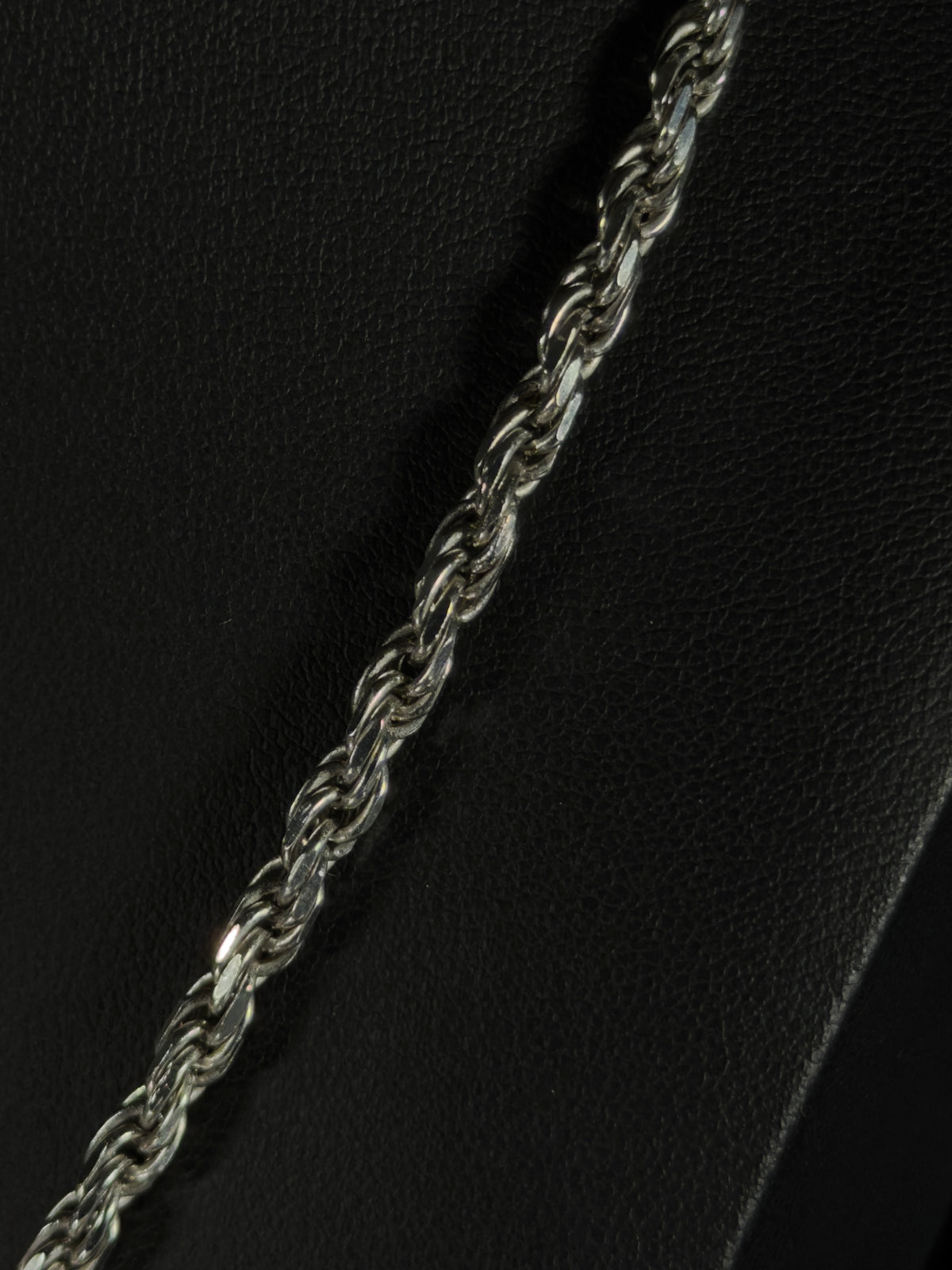 4MM 925.SILVER ROPE CHAIN – 22”