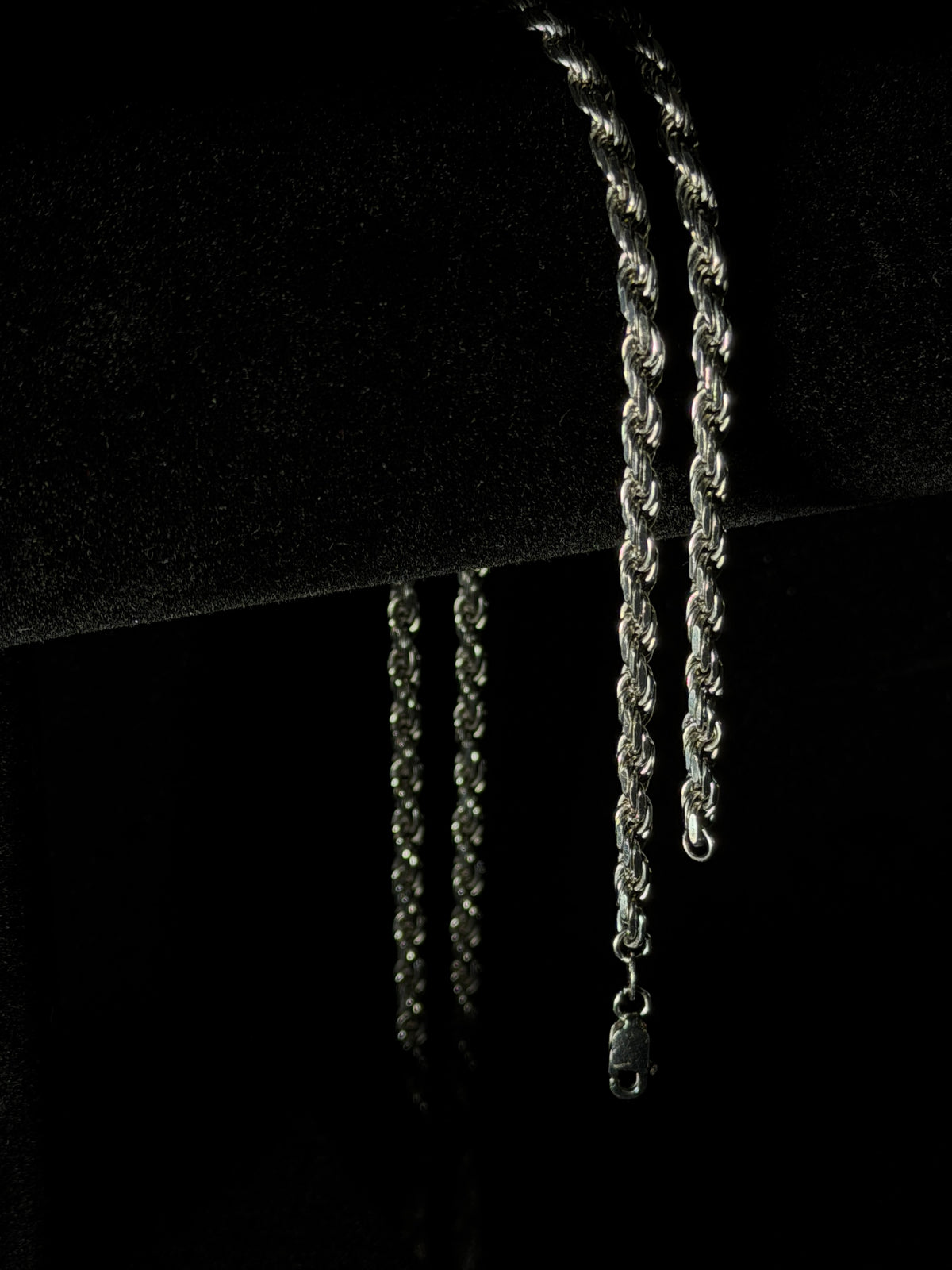 4MM 925.SILVER ROPE CHAIN – 22”